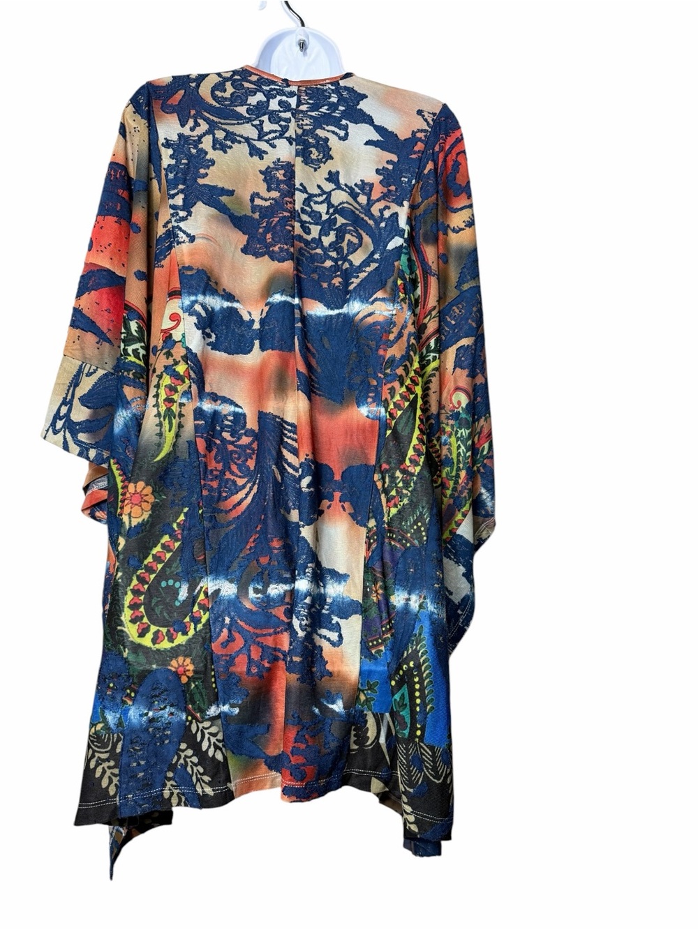 Soft Surroundings Kimono Cardigan Floral Duster Boho Lagenlook Lightweight OS - Picture 3 of 8